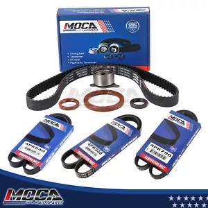 Timing Belt Kit w/ Drive Belt 4PK790 4PK840 4PK930 for 94-96 Acura Integra - Picture 1 of 8