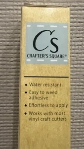 Crafter's Quadratisches Vinylpapier Permanent (12"" x 48"" glänzend) - Neu in Verpackung - Bild 1 von 5