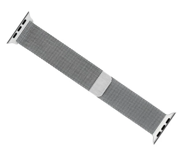 Apple Milanese Loop for Apple Watch 40mm Band - Silver