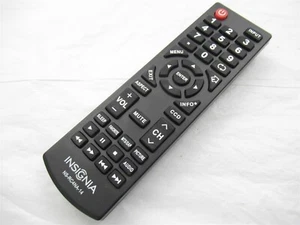 Controlador de TV negro de repuesto original INSIGNIA NS-RC4NA-14 control remoto fabricante de equipos originales - Imagen 1 de 7