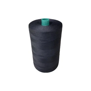A&E D-Core Cotton-Wrapped Poly-Core Thread - T-60, 12,000yd - Black - Picture 1 of 3