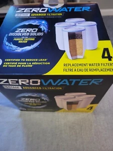 Zero Water 5 Stage advanced filters. (4) retail $75+ - Picture 1 of 2