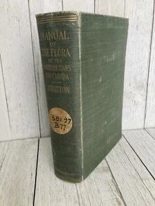 Antique Book Manual of the Flora of the US and Canada 1905 Flowers Wild Plants - Foto 1 di 14