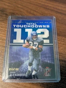 2024 Topps Signature Class Zone Out Total Touchdowns Shaun Alexander #ZO-12/100 - Foto 1 di 9