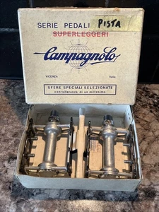 Pedales y caja de pista Campagnolo Super Record de colección - Imagen 1 de 17