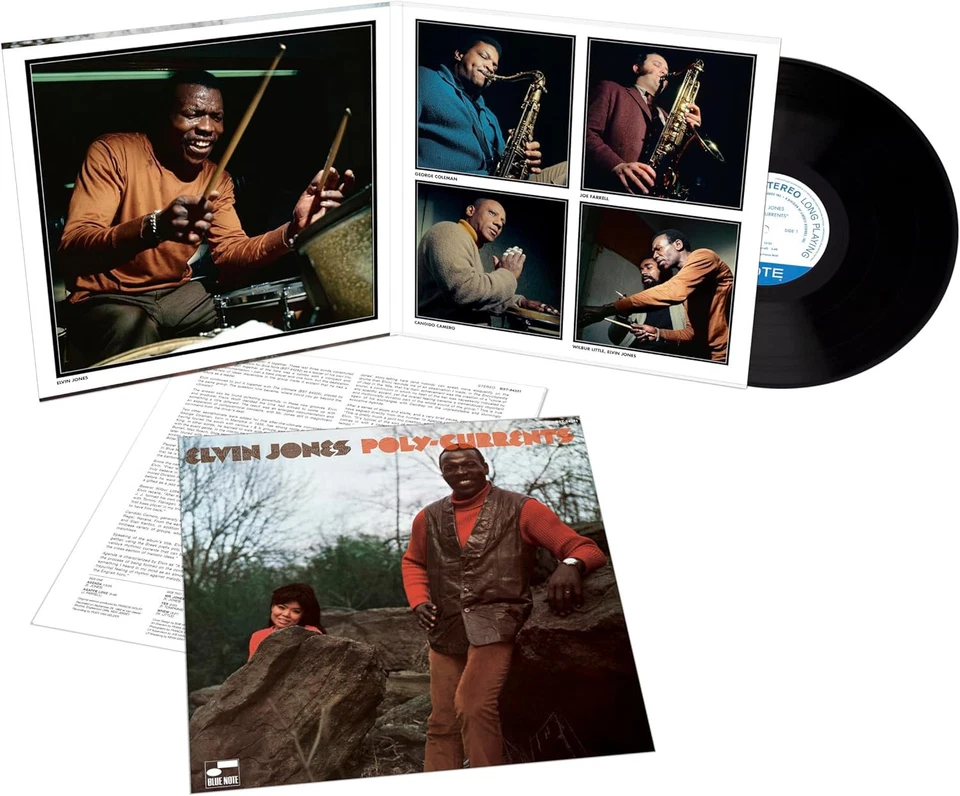 ELVIN JONES - POLY-CURRENTS, 2024 US 180G vinyl LP, NEW - SEALED! TONE POET - Image 1 of 1