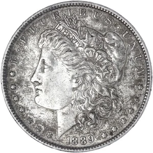 1889 (P) Morgan Dollar Very Fine See Pics V533 - Picture 1 of 3