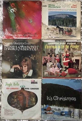 Classic Christmas Vinyl-BARBRA Streisand...And Friends+Guy Lombardo/Earl Grant++ Foto 1 de 4