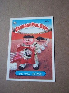 Garbage Pail Kids 1986 serie 4 No Way Jose two ** 166b GPK OS4 EX-NM - Imagen 1 de 2