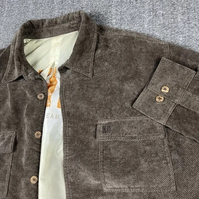 Kahala Shacket куртка рубашка XL графический с подкладкой вельвет расслабиться пляж - Изображение 1 из 4