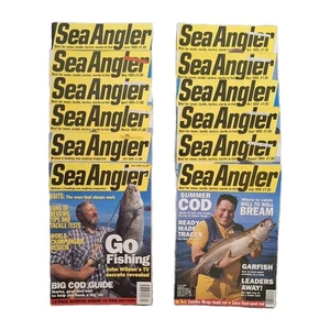Sea Angler Magazine - Complete Year 1995 of Magazines Twelve(12) Back Copies - Picture 1 of 15