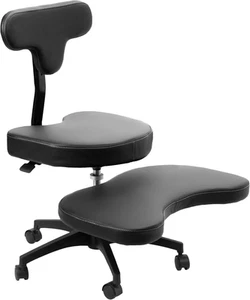 VIVO Ergonomic Cross Legged Chair with Wheels, Home and Office, Versatile Kne... - Picture 1 of 12