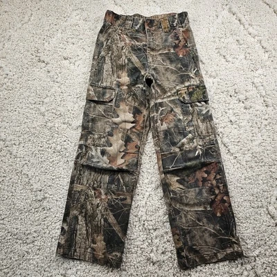 Redhead Silent Hide Pants Cargo Camouflage Hunting Outdoor Youth Large 24.5x24 - Image 1 of 4