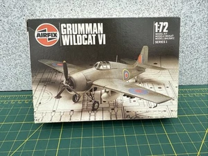 Grumman Wildcat VI 1/72 Scale Airfix Series 1 Model Plane Kit 01037 - Picture 1 of 6
