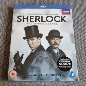 Blu Ray Sherlock The Abominable Bride New Sealed Benedict Cumberbatch - Picture 1 of 2
