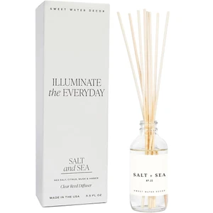 Salt & Sea Reed Diffuser Set - Sea Salt Citrus & Musk Amber Scent Diffuser - Ree - Picture 1 of 12