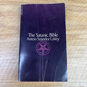 Vtg 1969 The Satanic Bible Anton Szandor LaVey 1st Edition Avon Printing PB - Picture 1 of 12