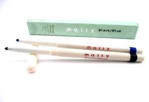 Mally Evercolor Ultimate Waterproof Eyeliner Duosc~ Black/ Blue ~ 0.01 oz / BNIB
