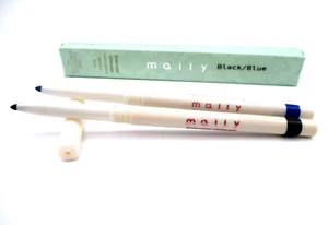 Mally Evercolor Ultimate Waterproof Eyeliner Duosc~ Black/ Blue ~ 0.01 oz / BNIB - Picture 1 of 3