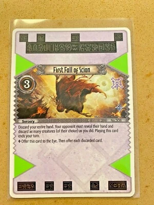 1x First Fall of Scion EOJ SET3 #308 PS3 Eye Of Judgment English NM/Unplay R - Image 1 of 2