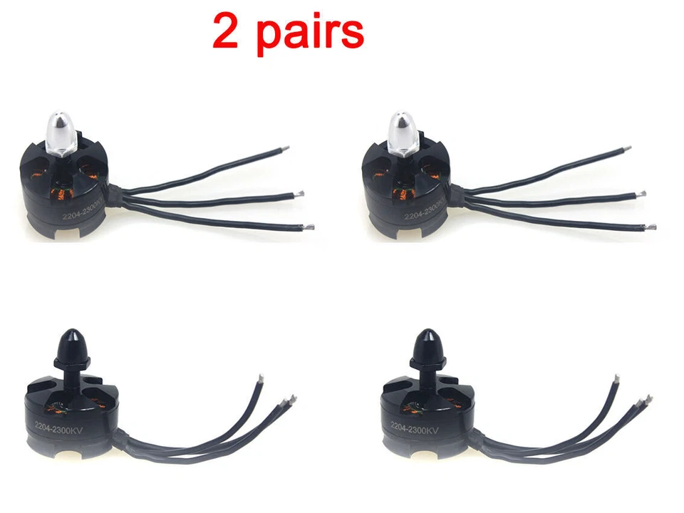 4X  MT2204 2300KV CW CCW Motor for Mini Multirotor Quadcopter 2CCW 2 CW - Bild 1 von 4