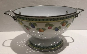 Villeroy & Boch French Garden Fleurence Metal Colander #1748 - Picture 1 of 12