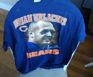 NFL PLAYERS T-SHIRT BRIAN URLACHER CHICAGO BEARS X-L NICE P-612 - Picture 1 of 4