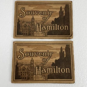 Lot of 2 Vintage Post Card Picture Books SOUVENIR of HAMILTON, ONTARIO CANADA - Picture 1 of 11