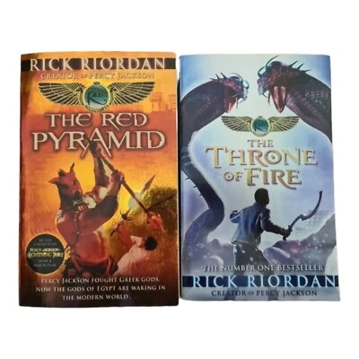 The Kane Chronicles Collection 2 Books 1&2 by Rick Riordan YA novels bundle lot - image 1 of 4