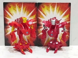 Rare Bakugan vs Marvel: Haos & Ventus IRON MAN Spin Master/Marvel New - Picture 1 of 10