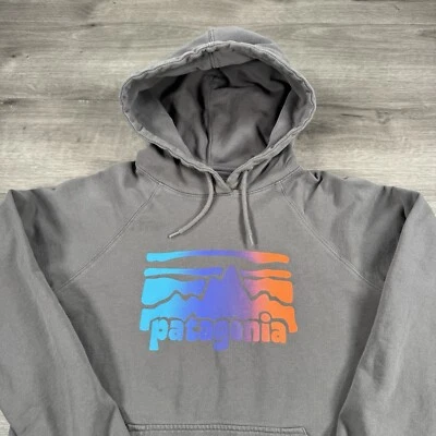 Sudadera con Capucha Patagonia Pullover Mujer Grande Gris Roy Rambler Exterior Foto 1 de 4