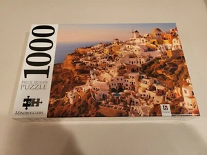 Mindbogglers Santorini, The Greek Islands New Sealed 2015 1000 Piece Puzzle NISB - Picture 1 of 12