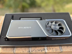 NVIDIA GeForce RTX 3070 Ti Founders Edition 8GB GDDR6X Scheda Grafica - Photo 1/8