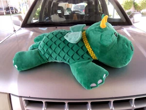 Giant large plush stuffed Green Dragon 30" - Picture 1 of 7