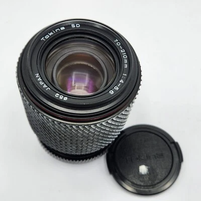 Tokina SD 70-210mm F4-5.6 Zoom Lens for Pentax K PK Mount SLR/Mirrorless Cameras - Image 1 of 4