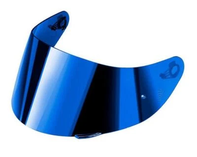 Visiera Casco Integrale AGV K3 GT6-2 Iridium Blu Specchiata in Taglia XL - XXL - Immagine 1 di 4