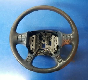 2000-2005 Buick LeSabre Steering Wheel w/ Cruise Radio Temp Controls BLUE USED - Picture 1 of 19