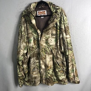 Gamehide Camo Jacket Mens 4X Advantage Max1 Mesh Lined Full Zip Hooded Hunting - Picture 1 of 17