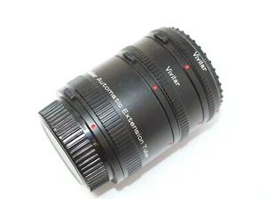 Vivitar Auto Extension Tube Set for Olympus OM Cameras - Picture 1 of 3