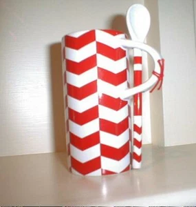 NEW STARBUCKS GIFT MUG with Spoon - 8 oz. - Picture 1 of 3