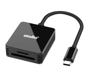 USB Type C to Card Reader Adapter SD Card Reader For MacBook Pro Laptop - Picture 1 of 8