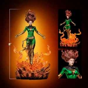 IRON STUDIOS LIMITED Edition Jean Grey Phoenix X-Men Green Variant Ultra rare - Picture 1 of 6