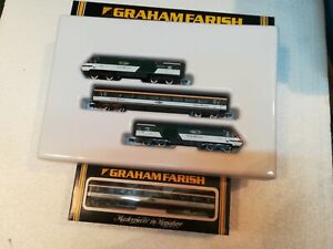 Graham Farish HSTGREAT WESTERN 7 CAR SET    FAG PACKET LIVERY98/04