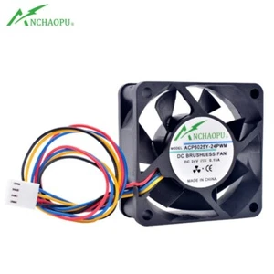 ACP6025Y-24PWM 6cm 60x60x25mm DC24V 0.15A 4pin cooling fan - Picture 1 of 5