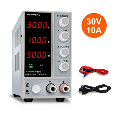 LED Digital Power Supply Adjustable Voltage Regulator Stabilizer Switch DC 30V - Image 1 of 4