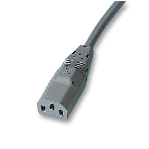 Mains Power Lead, IEC C13 to Free Ends, 250V AC, 10A, 3.5m, Grey - X-285651A - Image 1 of 1