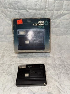 Cámara Sears DISC 220 patentes pendientes cámara flash pilas AA 12,5 mm SIN PROBAR - Imagen 1 de 4
