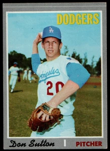 1970 Topps #622 Don Sutton Los Angeles Dodgers Vintage Print Line B26:49 - Picture 1 of 2