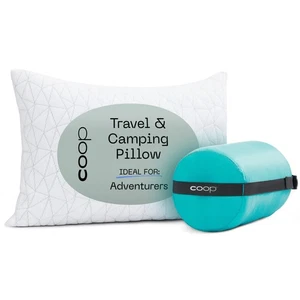 Coop Home Goods Premium geschreddertes Memory Foam Camping und Reise Kissen mit - Bild 1 von 5