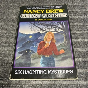 Vintage Nancy Drew Ghost Stories Carolyn Keene Haunting Mysteries 1983 PB Book - Foto 1 di 6
